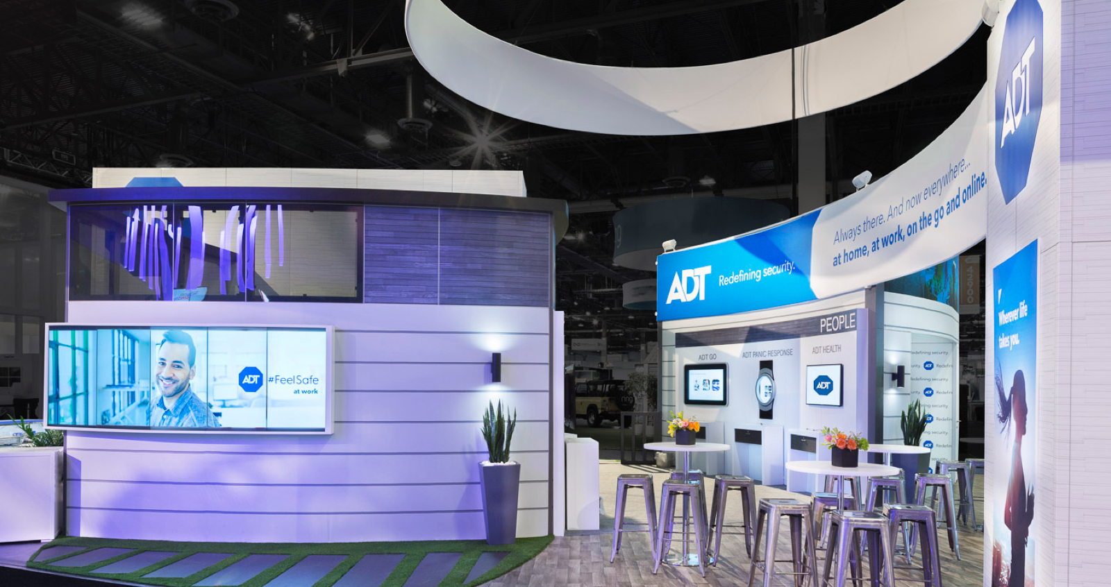 ADT booth at ASIS 2017