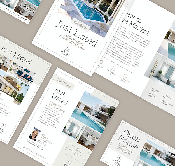 Real Living Real Estate - RL Luxury Lifestyle Division Brand and Collateral