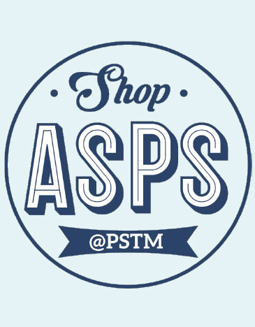 Sketch of Shop ASPS at PSTM Logo